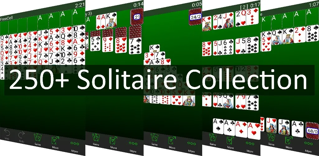 250+ Solitaire Collection